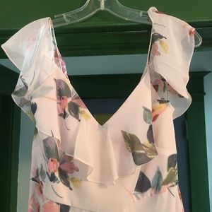 Jenny Yoo Mila Cold Should Gown Blush Floral